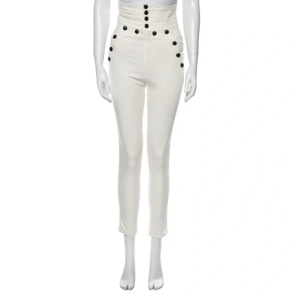 Isabel Marant Marvin High Rise Skinny Jeans - Picture 2 of 6